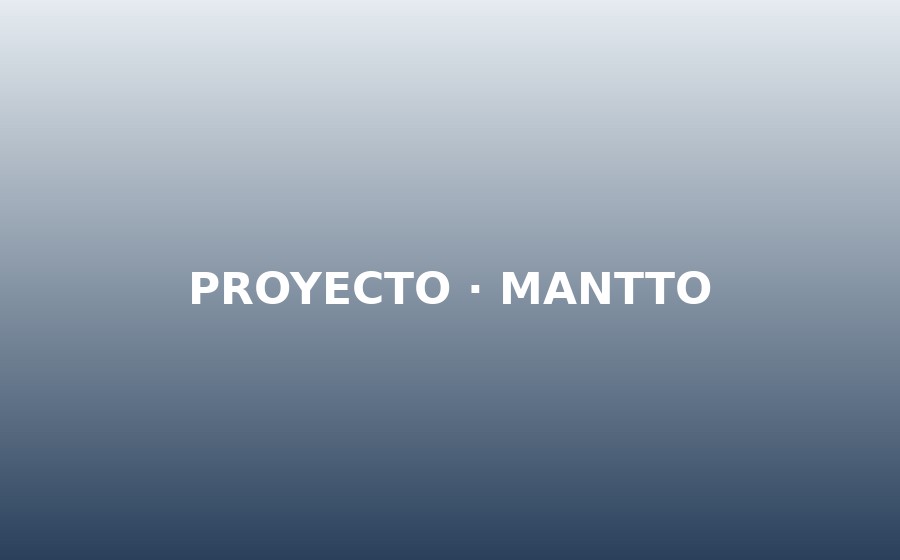 Mantenimiento