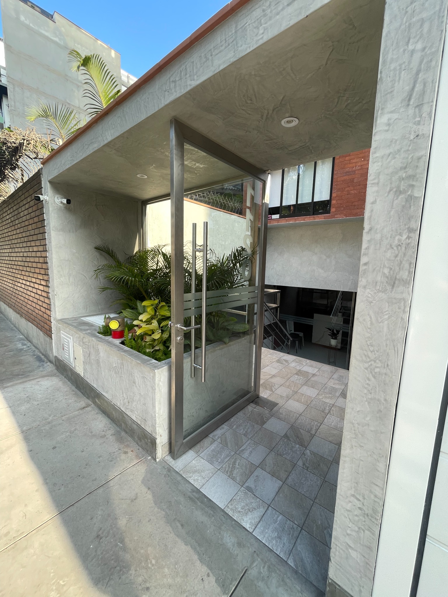 Ingreso del edificio