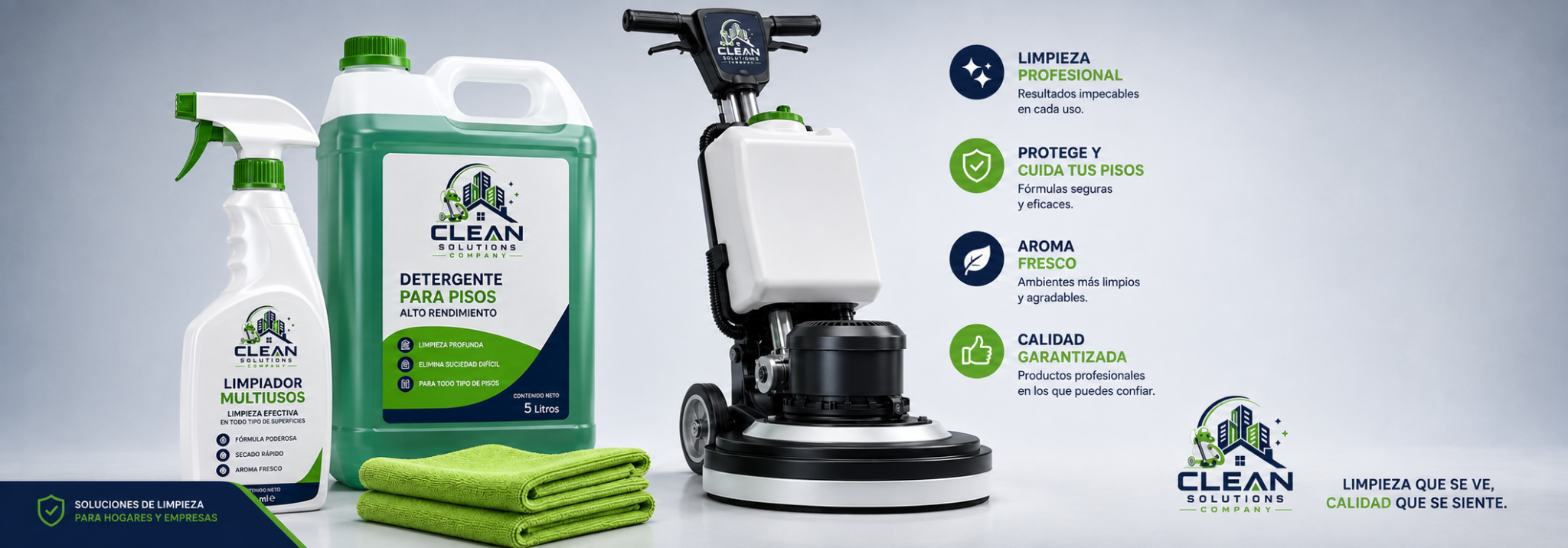 Productos y equipos de limpieza