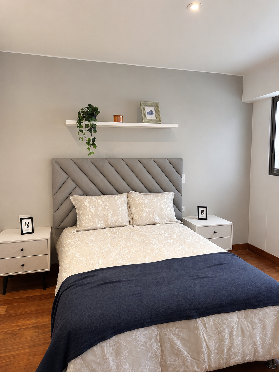 Interior del proyecto Samoa — dormitorio principal